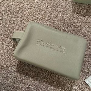 Dr Zenovia travel skincare and makeup bag